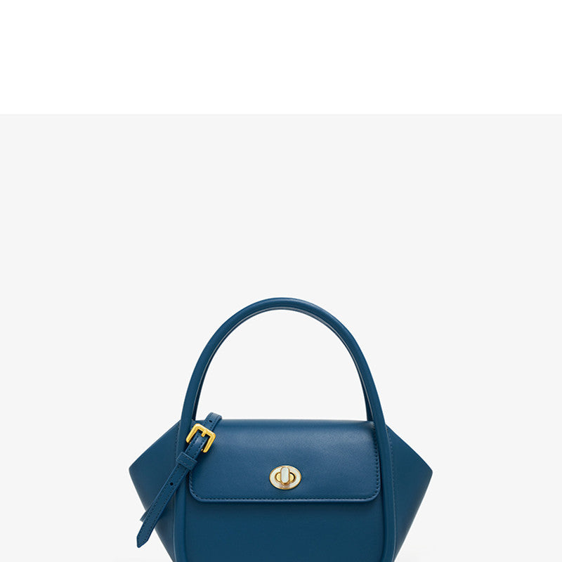 Leather Tote Crossbody Wing Bag – Top Layer Cowhide, Modern Everyday Style