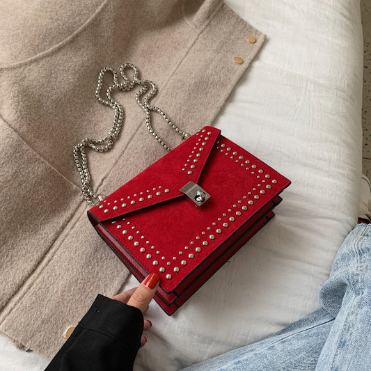 Small Leather Crossbody Messenger Bag – Soft PU, Chic & Versatile