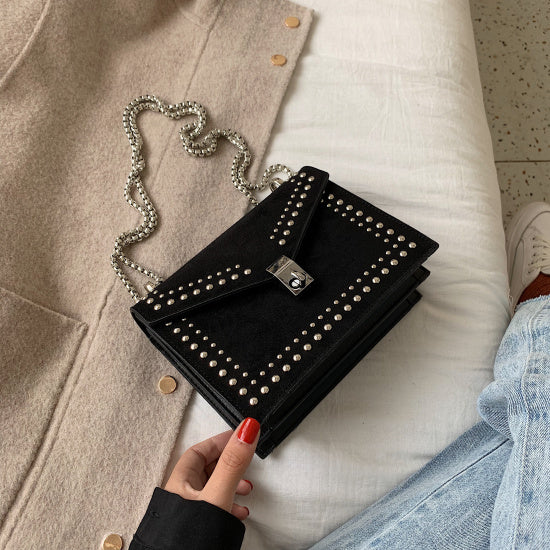 Small Leather Crossbody Messenger Bag – Soft PU, Chic & Versatile